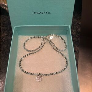 Tiffany & Co. Silver Ball Chain Necklace
